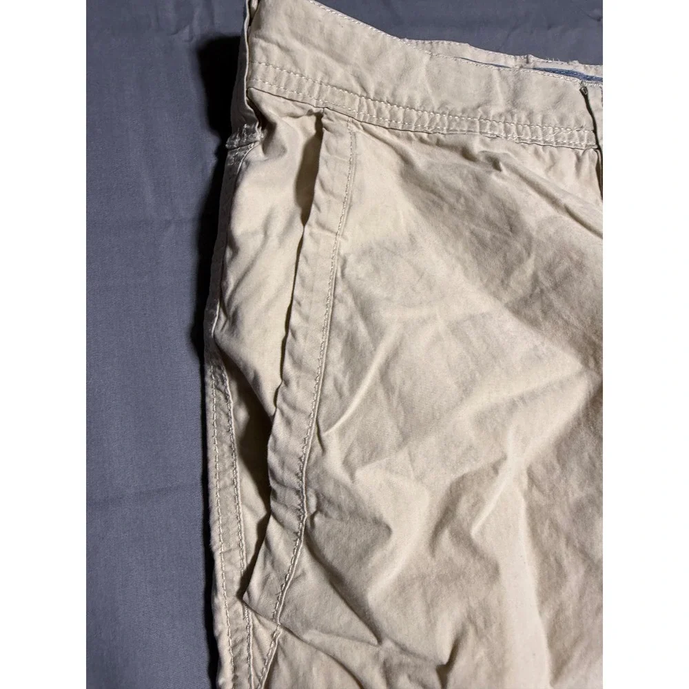 Columbia Shorts Men 52 Tan Good Khaki Cotton Blend Outdoor Casual